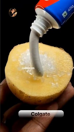 Cracked Heels Gone in 5 Minutes 😱 Potato + Sugar Scrub for Instant Feet Whitening