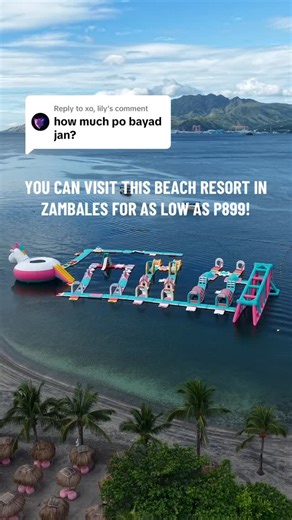 your sign to visit this bali-inspired beach resort this holiday season ☀️✨ | Inflatable Island Ph
