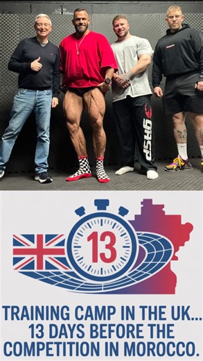 Jiri Samp Prochazka 🇨🇿 | Training camp in the UK… 13 days before the competition in Morocco 🇲🇦.. Filming a leg training session for @fitmediachannelofficial in the... | Instagram