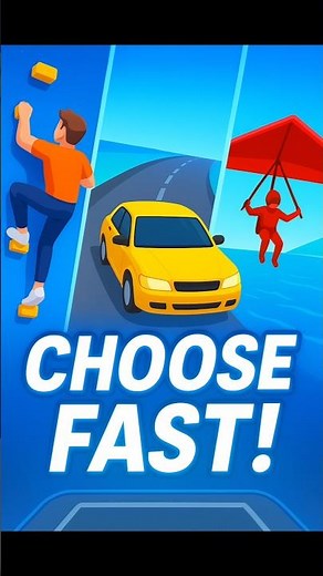 “⚡Switch Fast or Lose the Race!🏁🚗🪂”