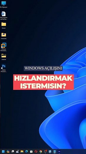 msconfig ile açılışı hızlandırın!
