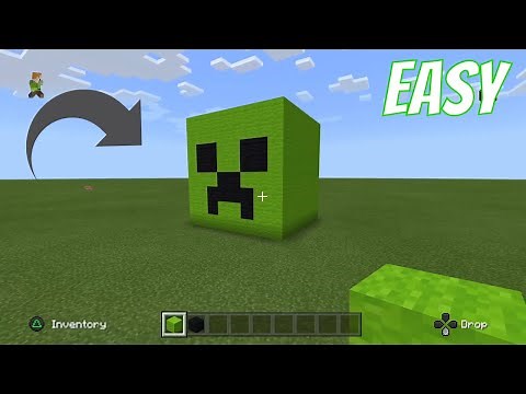 Minecraft: How To Build A Creeper Head 2020