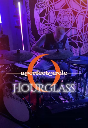 A Perfect Circle Hourglass #aperfectcircle #maynardjameskeenan #hourglass #rock #drumcover