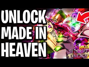 How to Get Made in Heaven In Bizarre Lineage Roblox - Full Guide