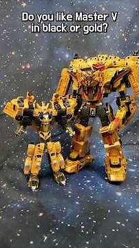 Golden Mini Tobot Master V Quick Review!