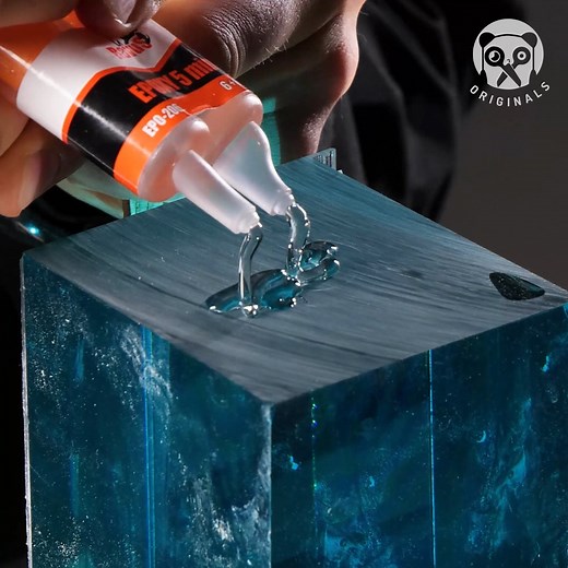 How to make a rocket lamp from wood & resin! | Crafty Panda