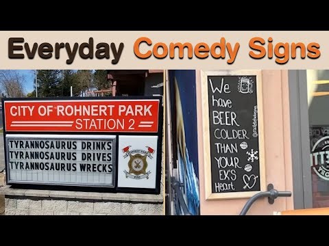 Everyday Comedy Signs That Prove Accidental Humor at Its Best || Sign Hub