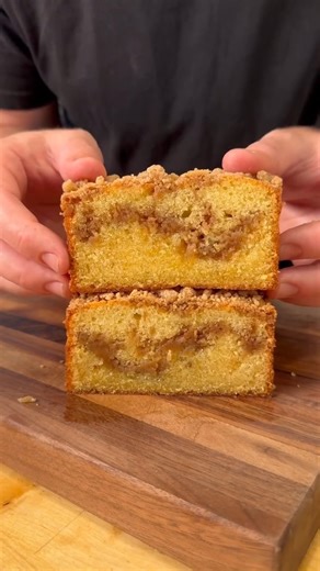 When Ben Gingi says the crumb-to-cake ratio matters, we listen. Our new Self-Rising Flour makes this Sour Cream Coffee Cake easy to make, deliciously tender, and bakery-level good. Recipe: https://bit.ly/3N1uLWt | Bob's Red Mill Natural Foods