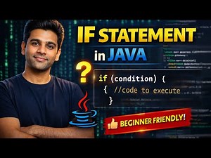 If Statement in Java | Easy Explanation for Beginners