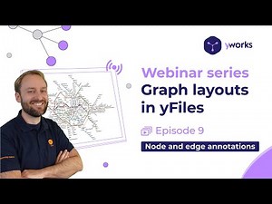 Node and edge annotations with yFiles