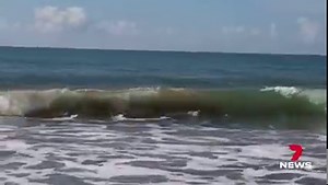 A huge croc has been spotted at a popular swimming and surfing spot at Farnborough Beach near Yeppoon. The Department of Parks and Wildlife is investigating and locals are being urged to report any more sightings. 7NEWS at 6pm. www.7NEWS.com.au #7NEWS | 7NEWS Central Queensland