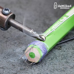 105K views · 195 reactions | DIY Cautery On Thanks for watching! Please be aware that this video is for entertainment purposes only and techniques shown should not be attempted at home!Wood | DeMilked | Facebook