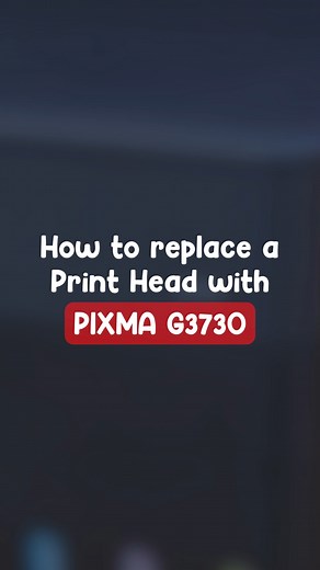 Here's a quick step-by-step how you can replace your print head with the new PIXMA G-Series! | Canon Philippines
