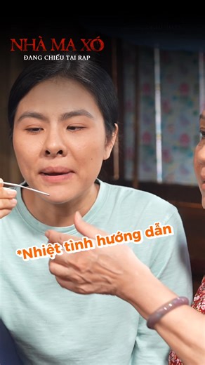 125K views · 471 reactions | Chị bán rau với kinh nghiệm đầy mình, phổ cập lại khoá sinh sản cấp tốc cho anh em đoàn phim  ️ Liền tay đặt vé xem NHÀ MA XÓ nha mọi người ơi Phim hiện đang chiếu tại các rạp trên toàn quốc #NhaMaXo #QuangTuan #HuynhDong #VanTrang #NsThanhHang #HoangKimNgoc #LamThanhNha #LanThy #VuongKhang #MegaGS #Galaxy | Thiên Đường Máu Movie | Facebook