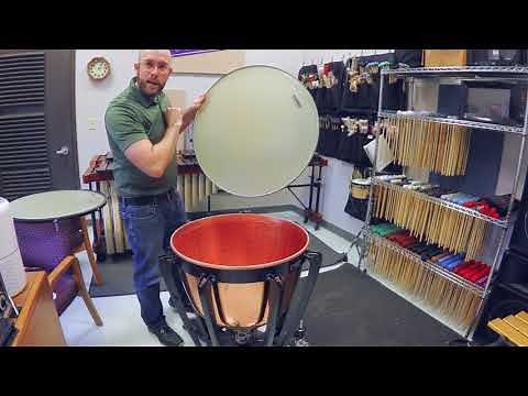 A Guide to Changing and Tuning Timpani Heads with Dr. Brad Meyer