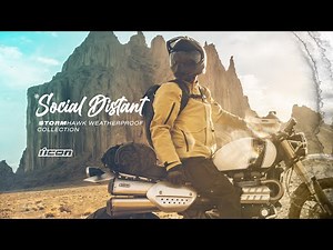 ICON - Social Distant on a 2020 Triumph Scrambler 1200XE