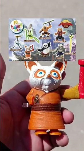 new kung fu panda toy for the collection #kungfupanda #happymeal #mcdonalds #toys