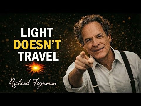 Light Isn’t Real Until…” + “Feynman Explains” + “(Mind-Blown)