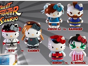 Hello Kitty vs Street Fighter