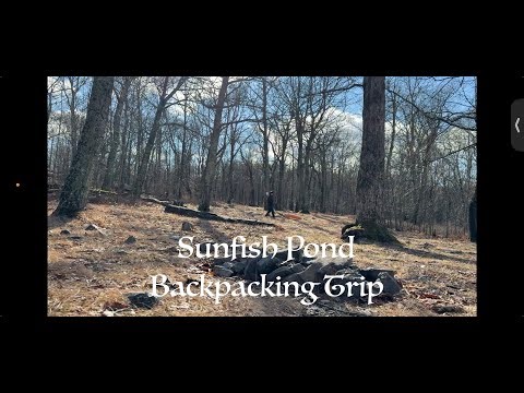 Backpacking Camp Trip - Sunfish Pond
