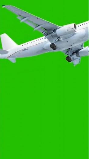 Aeroplane flying greenscreen video effect #shortvideo