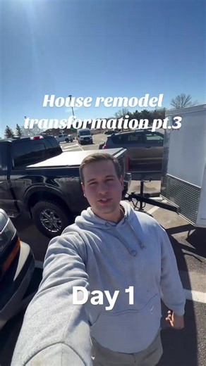Pt.3 🛠️🙌🏼🏡😳 #Day1 #RemodelSeries #ConstructionLife #HouseTransformation #FixerUpper