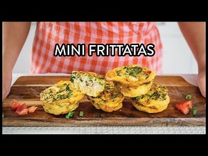 Quick And Easy Mini Frittatas | How To Make High Protein, Low Fat Egg Muffins | Le Bon Baker