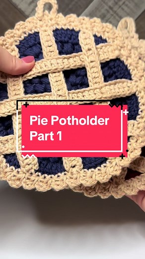 Pie Potholder Crochet Tutorial Part 1: Making the Filling