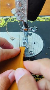 Sewing technique using a sewing machine hemming foot #sewing