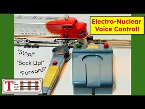 Electro-Nuclear Train Control Device? Classic Space-Age Voice Control For Toy Trains