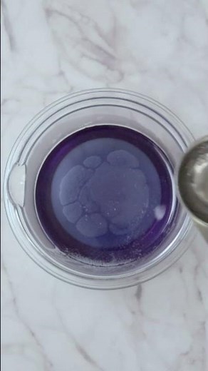 バタフライピーで作る！キラキラ琥珀糖