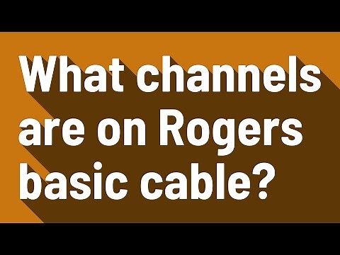 What channels are on Rogers basic cable?