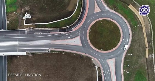NEWS: 20 miles of Aberdeen bypass linking the Craibstone roundabout, near Dyce, with the A90 at Stonehaven and A956 at Charleston has been opened this morning. More: www.originalfm.com/20-miles-of-aberdeen-bypass-to-the-south-of-the-city-opens-overnight Video: Drone footage from Transport Scotland. | Original 106 Aberdeen