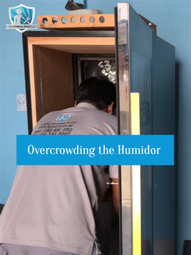 Why are my cigars mouldy? My cigars are dry even after being kept in cigar humidor cabinet? Its a common mistake made by users, as they set and forget to stable humidity level after seasoning. Another reason can be that your cigar cabinet is over crowded. To avoid this it's better to follow manual or check on official websites to verify the details. If there's any cigar humidor issue, you can reach out to FAJ Technical Services L.L.C for professional service, repair and maintenance. for further 