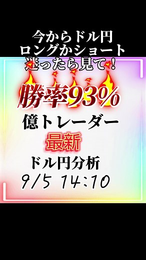fx ドル円 最新予想です ロングかショートで迷ったら 参考にして下さい☺️ #fx初心者 #ドル円 #fx勝ち方#fxかti者はこれを見ろ