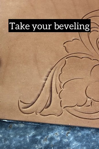 Take your beveling to the next level with 3 easy tips from @23plus.leatherwork #weaverleathersupply #leathertiktok #leatherwork #leathercraft