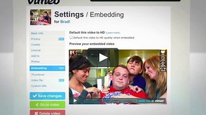 Vimeo Tutorials - Embed Settings