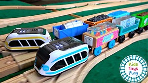 8.4K views · 97 reactions | We're breaking out our Intelino smart trains and shunting troublesome trucks all over the track! It's WAY harder than it looks. As usual, train crashes happen. | Kids Toys Play | Facebook