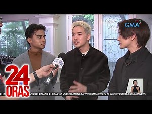 Singaporean actors Brian Ng, David Matthew, at Raynold Tan, bumisita sa bansa para sa... | 24 Oras