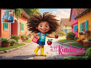 The Gift of Kindness | Heartwarming 3D Animation for Kids | Pixar-Style Animated Short #storytelling