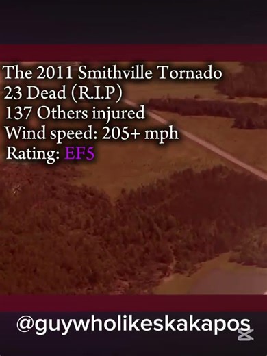 (THE MISSISSIPPI NIGHTMARE) The 2011 Smithville EF5. #tornado #smithville #weather #2011 #edit