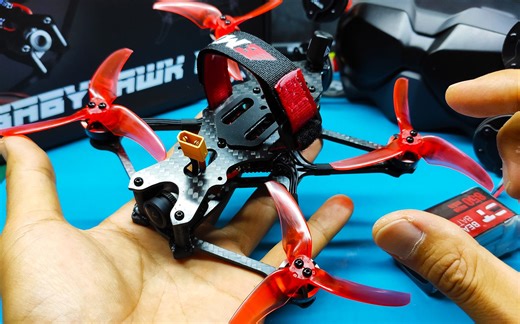 【兔蛋实验室】银燕 Babyhawk II HD 3.5寸数传花飞机