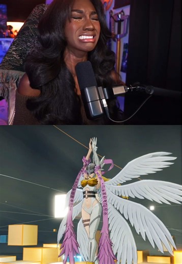 My new favorite Digimon - Angewomon reaction #digimonstorytimestranger #digimon #gaming