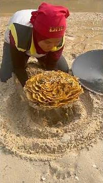 Manual gold prospecting | panning for gold | gold nugget