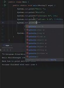 Java Programming Basics For Beginners: Your First Output! #shorts #javatutorial