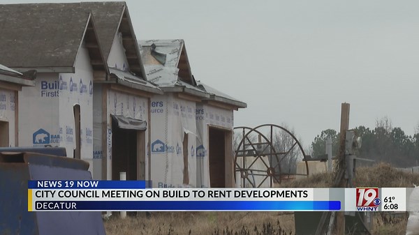 Decatur Council Passes Build ot Rent Regulations | Dec. 16, 2024 | News 19 at 6 p.m.
