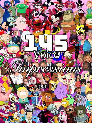 145 Voice Impressions (part 7)#impressions #voiceactor #voiceimpressions #voiceacting #fyp