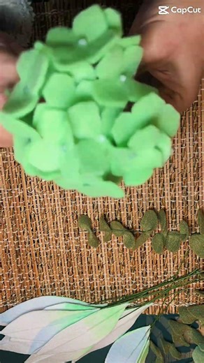 What a 🍀 lucky #hydrangea #flowers #craft #handmade #hechoamano #decor