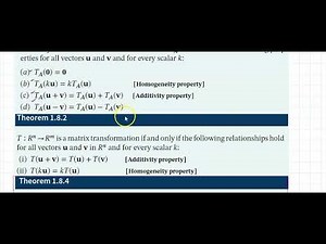 1.8 Introduction to Linear Transformation