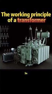 The working principle of transformer#usa #science #knowledge